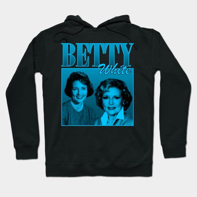 Betty White Hoodie by bmbg trian